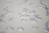 ПАНЕЛЬ Кожаная "ЭЛЕГАНТ" 3D 1000*1350 БЕЛЫЙ серебро (пластик) на самоклейке