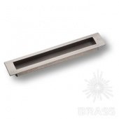 EMBUT96-63 Ручка врезная современная классика, серебро 96 мм